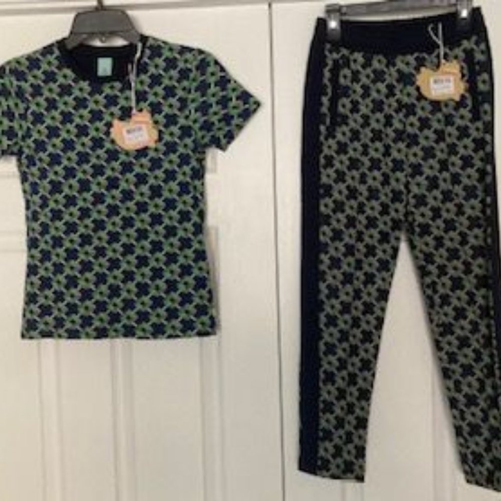 NWT Lot 2 pc Set Outfit Size 10 Boys/Girls SCOTCH & SODA SHRUNK Top Shirt/Pants